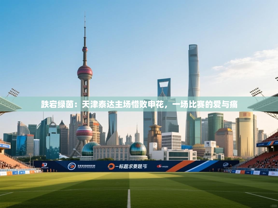 跌宕绿茵:天津泰达主场惜败申花,一场比赛的爱与痛 第1张