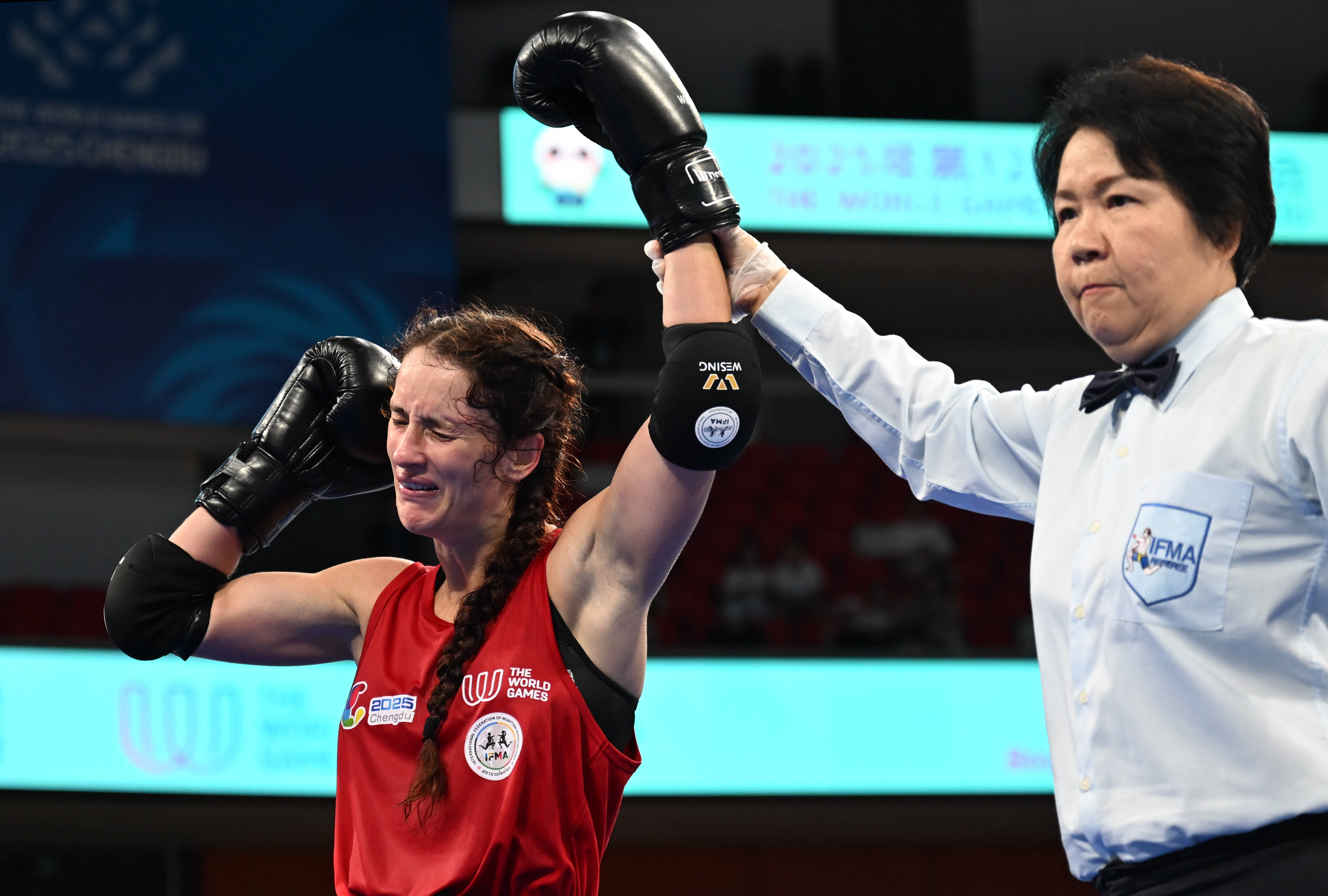 泰国选手夺得女子跆拳道金牌